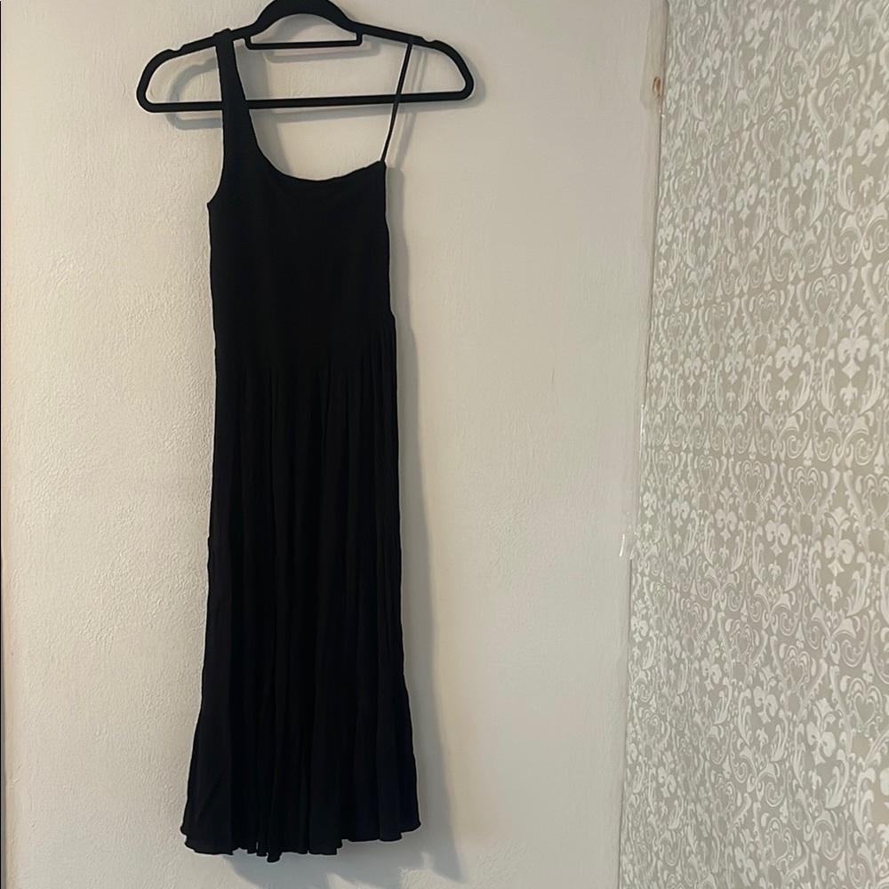 Chic Becca Black Strapless Dress Sz Small